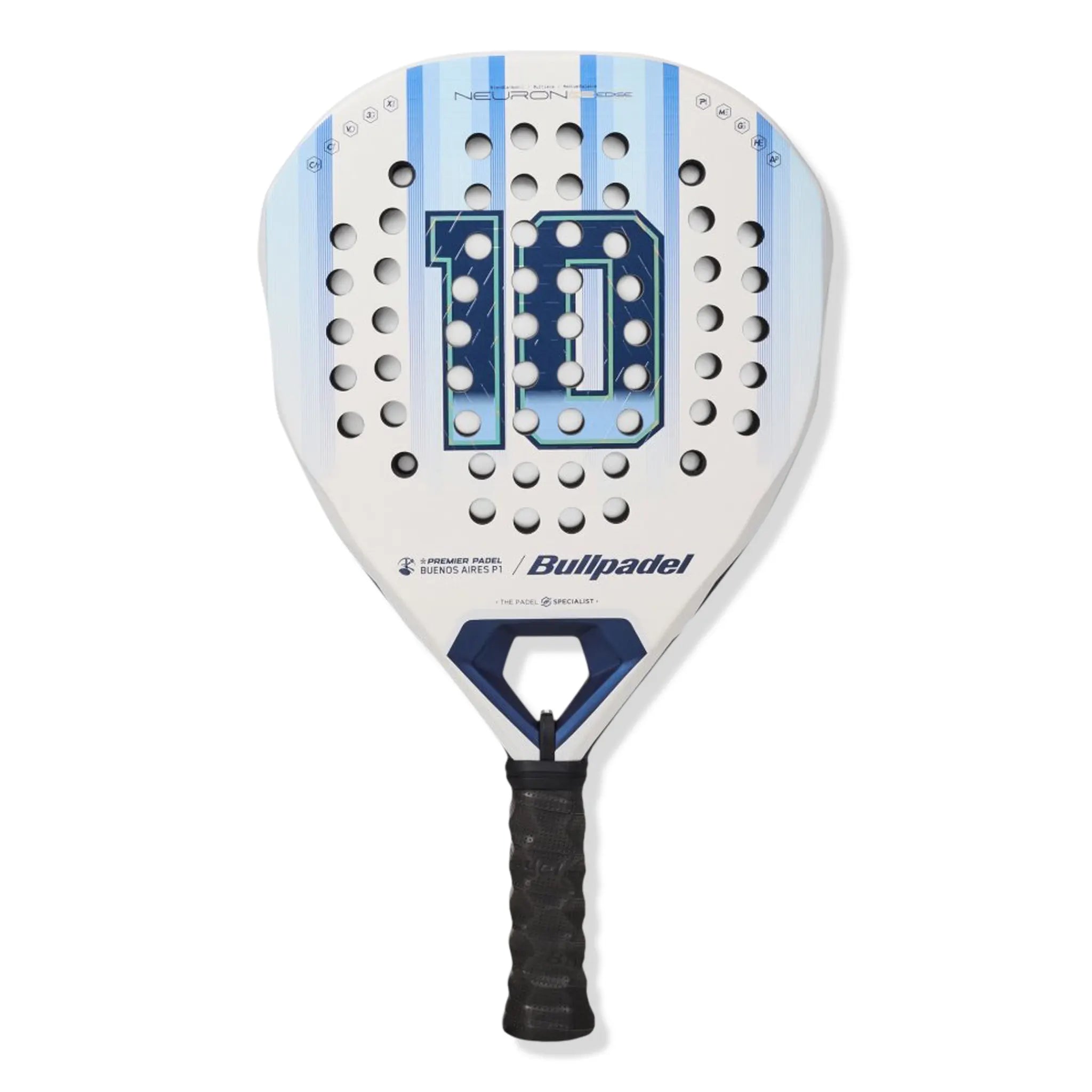 Back View of Bullpadel Neuron 02 Edge Argentina 26 Padel Racket
